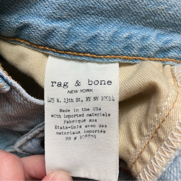 Rag & Bone Denim Jean Shorts size 24 - Picture 4 of 5